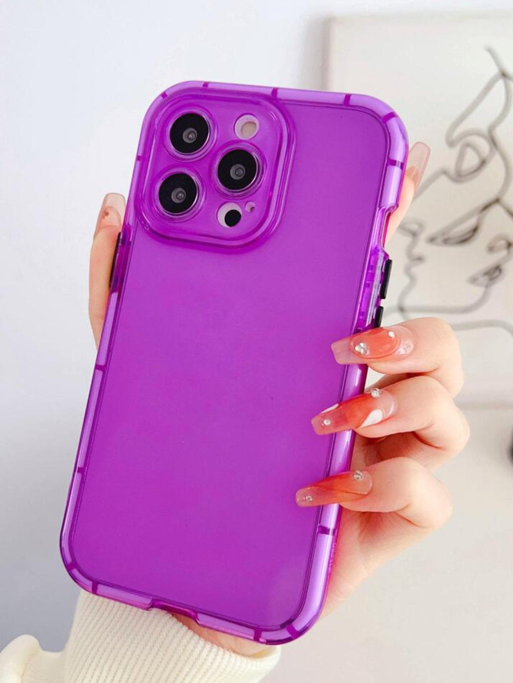 iPhone 13/13 Pro Soft TPU Clear Camera Protection Back Cover