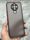 Tecno Spark6 Matt Camera Protection Colour buttons back cover