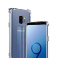 Samsung Galaxy S9 Plus Soft Silicone TPU Transparent Corner Protection Back Cover