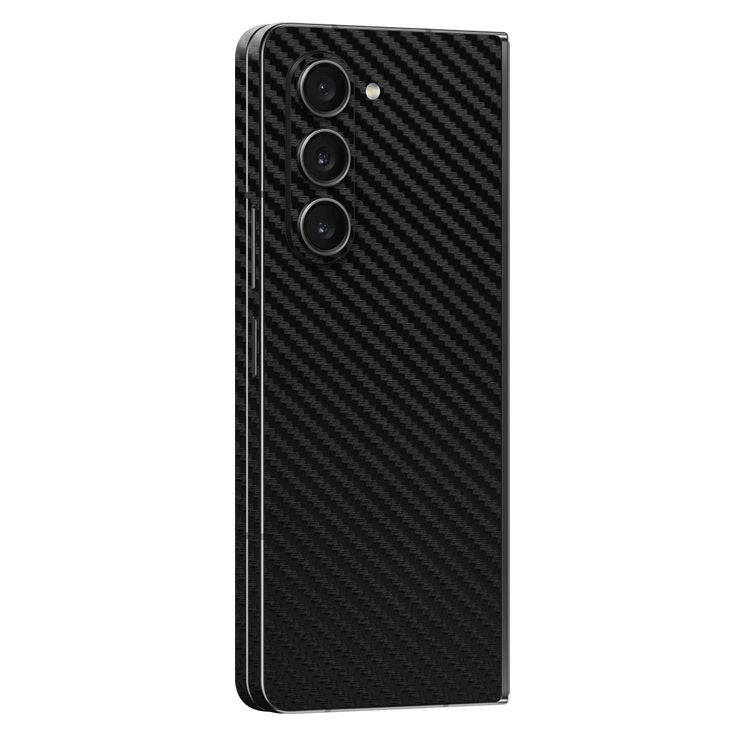Samsung Galaxy Z Fold 5 Carbon Fiber Texture Full Body Skin Wrap