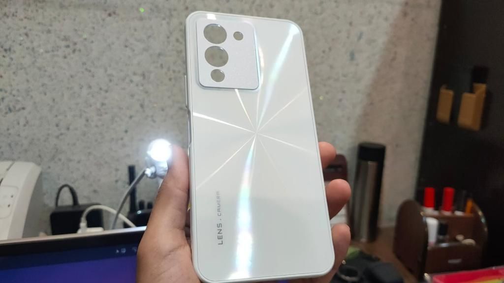 Infinix Note 12 Cover PC Shinny Glossy Back Case
