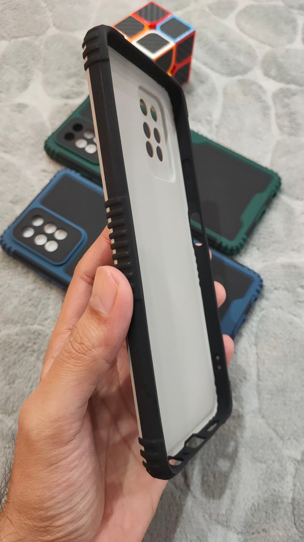Infinix Note 10 Pro Shockproof Anti Skid Back Case