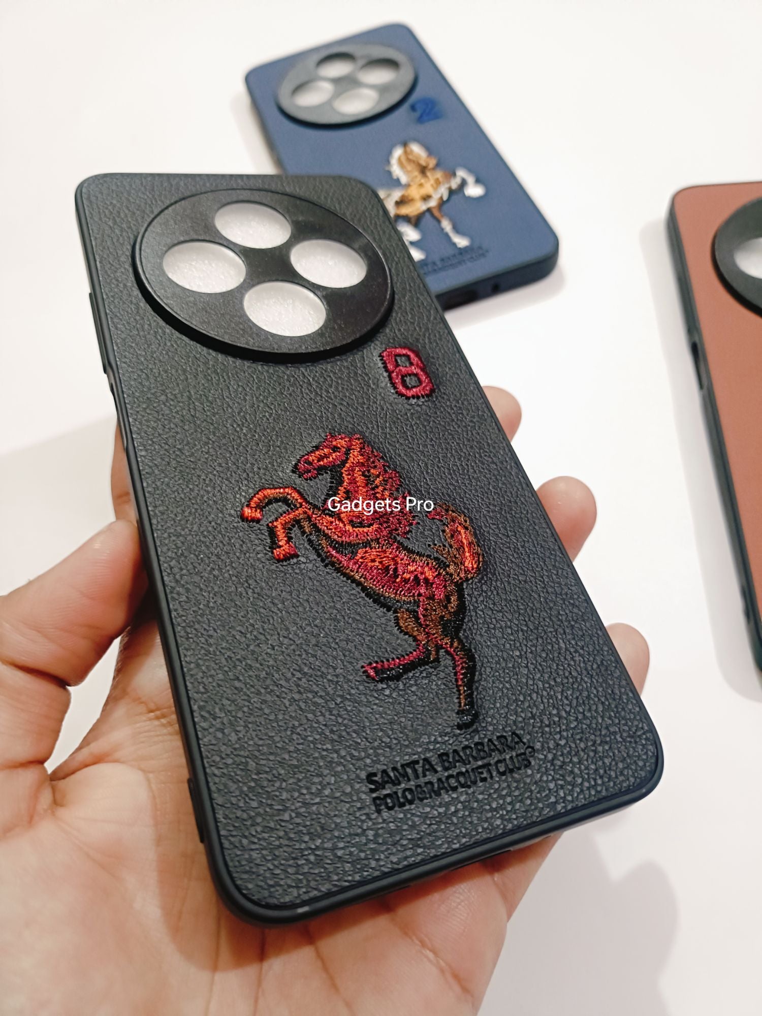Redmi 14C Premium Quality Embroidery Polo Design Back cover