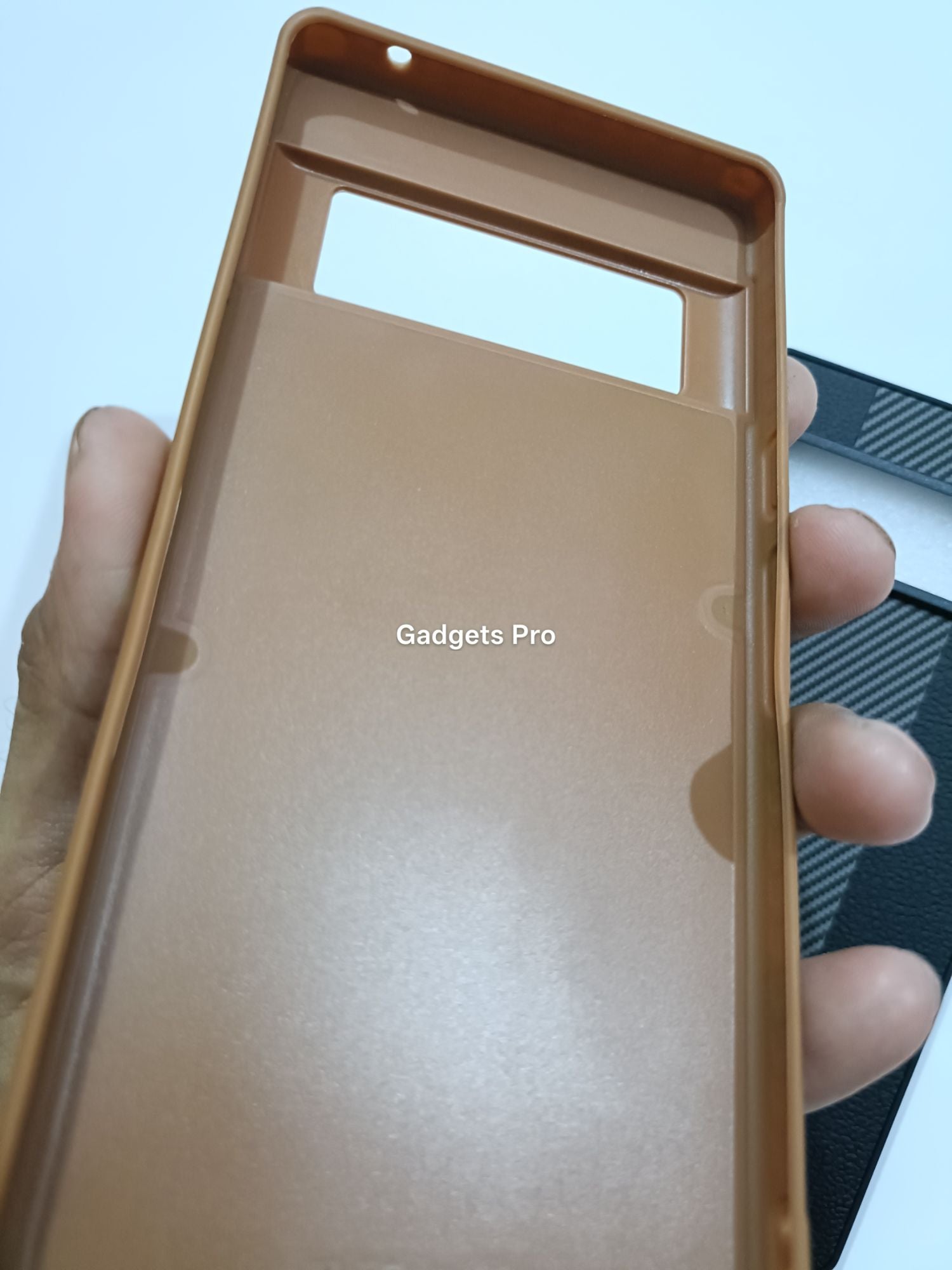 Google Pixel 6 PU Carbon Fiber Design Back Cover