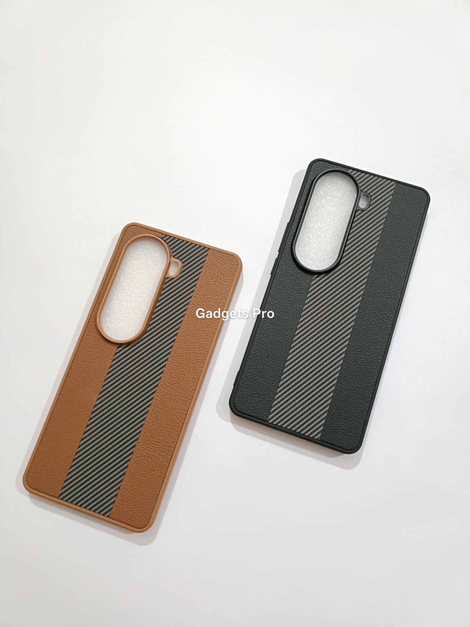 Vivo V40E PU Carbon Fiber Design Back Cover