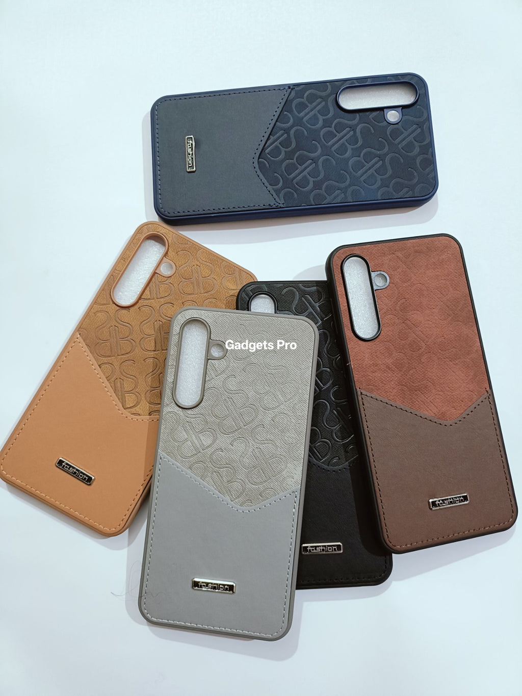 Samsung Galaxy A16 Soft Silicone Leather Design PU Cover with Back Pocket