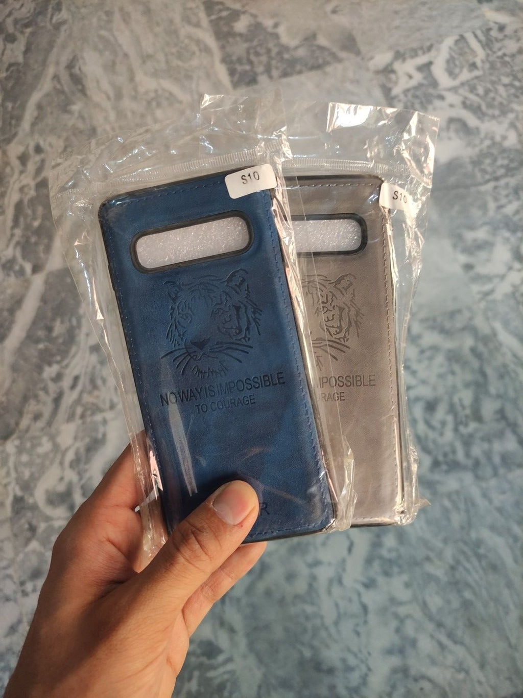 Samsung Galaxy S10 Plus Soft Tiger Print Back Cover