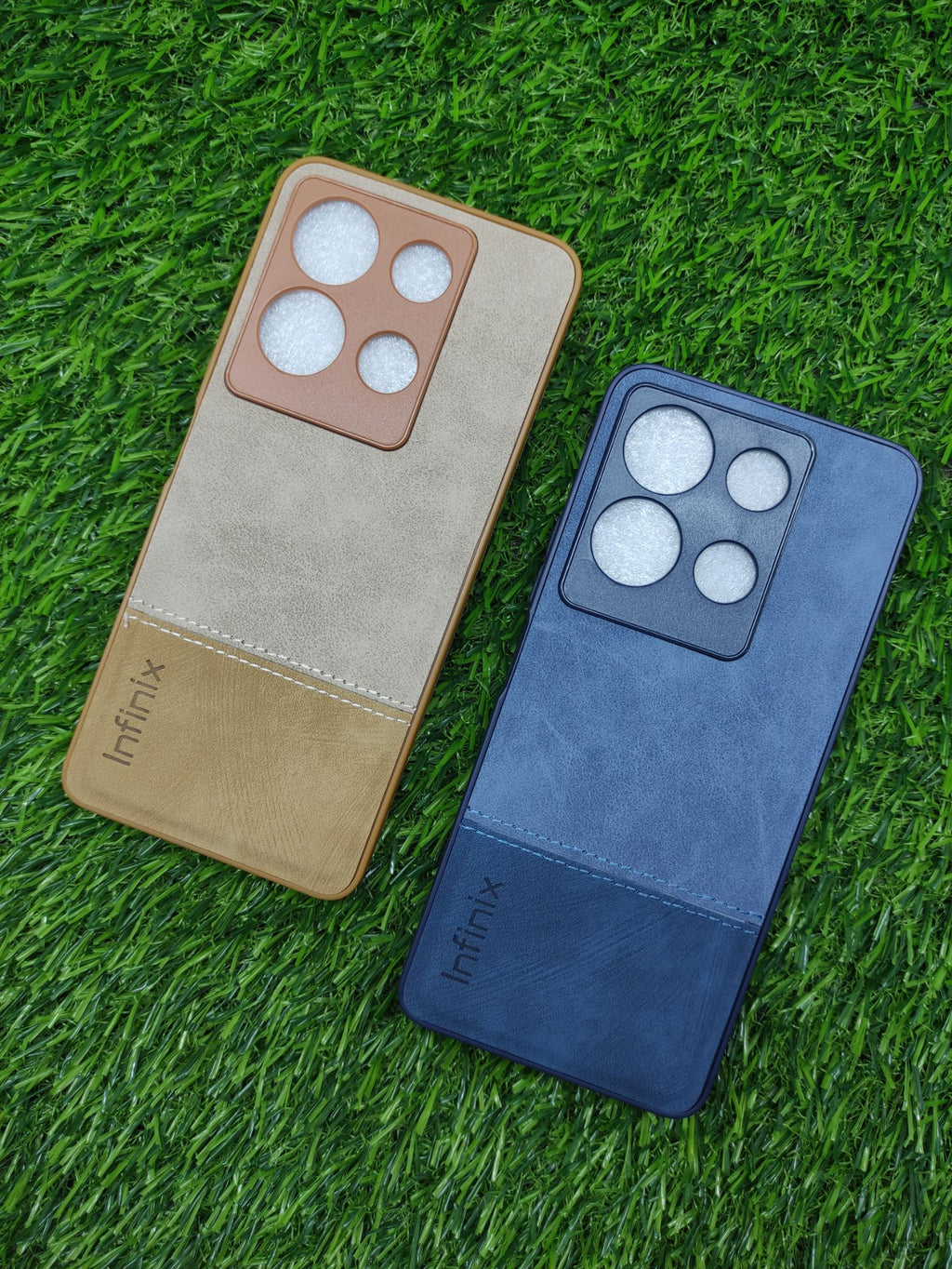 Infinix Note 30 PU Camera Protection Leather Back Cover
