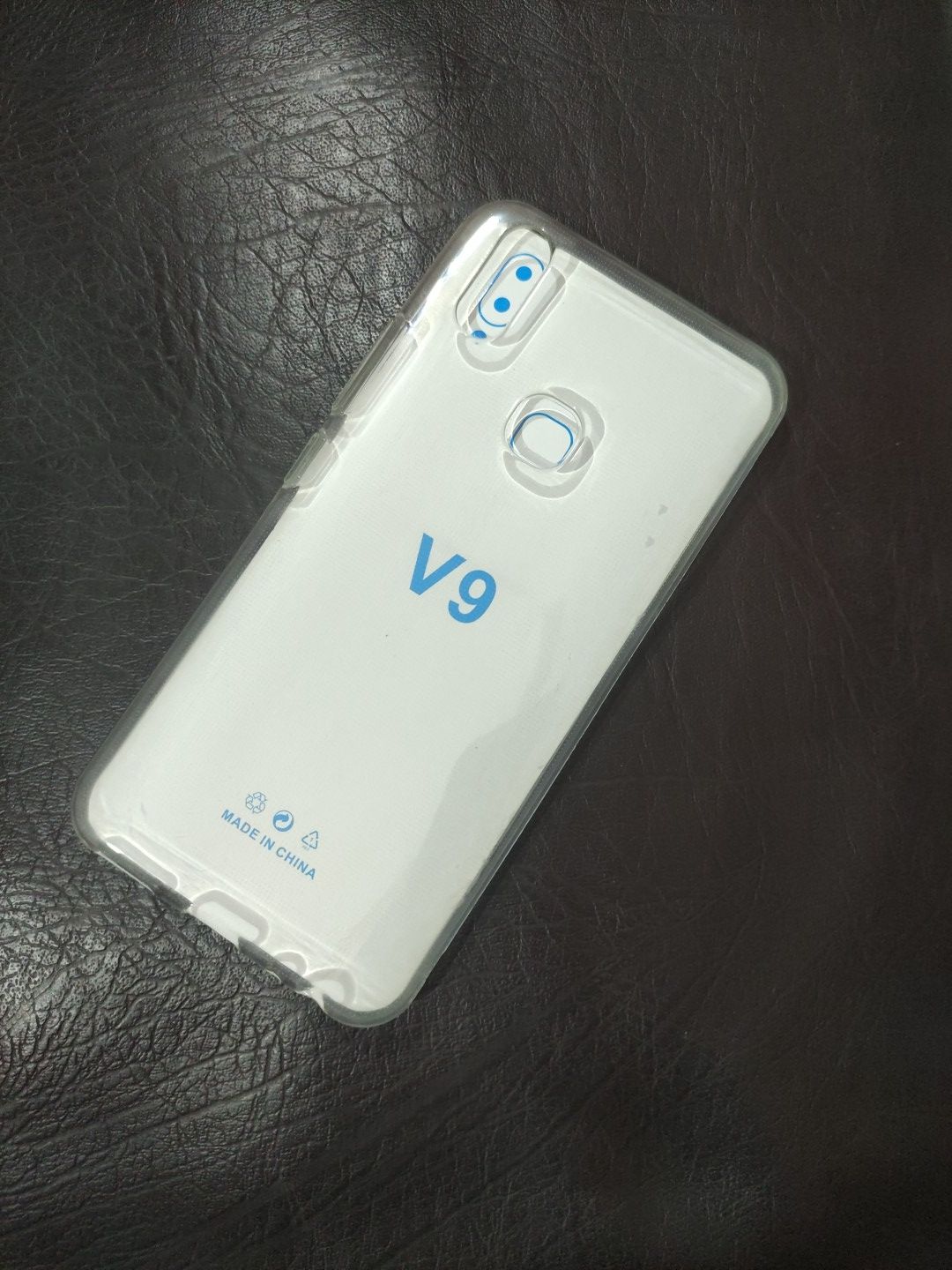 Vivo V9 Soft Silicone TPU Clear Transparent Back Cover