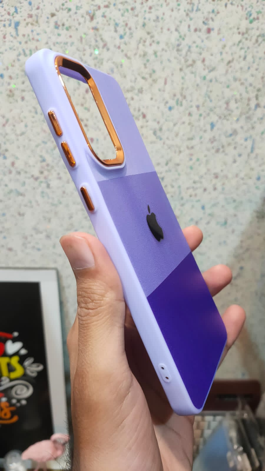 Samsung Galaxy A73 5G Strip Design Metal Camera Protection Ring Soft Back Cover
