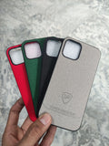 iPhone 12 6.1" Soft Silicone Fabric Back Cover