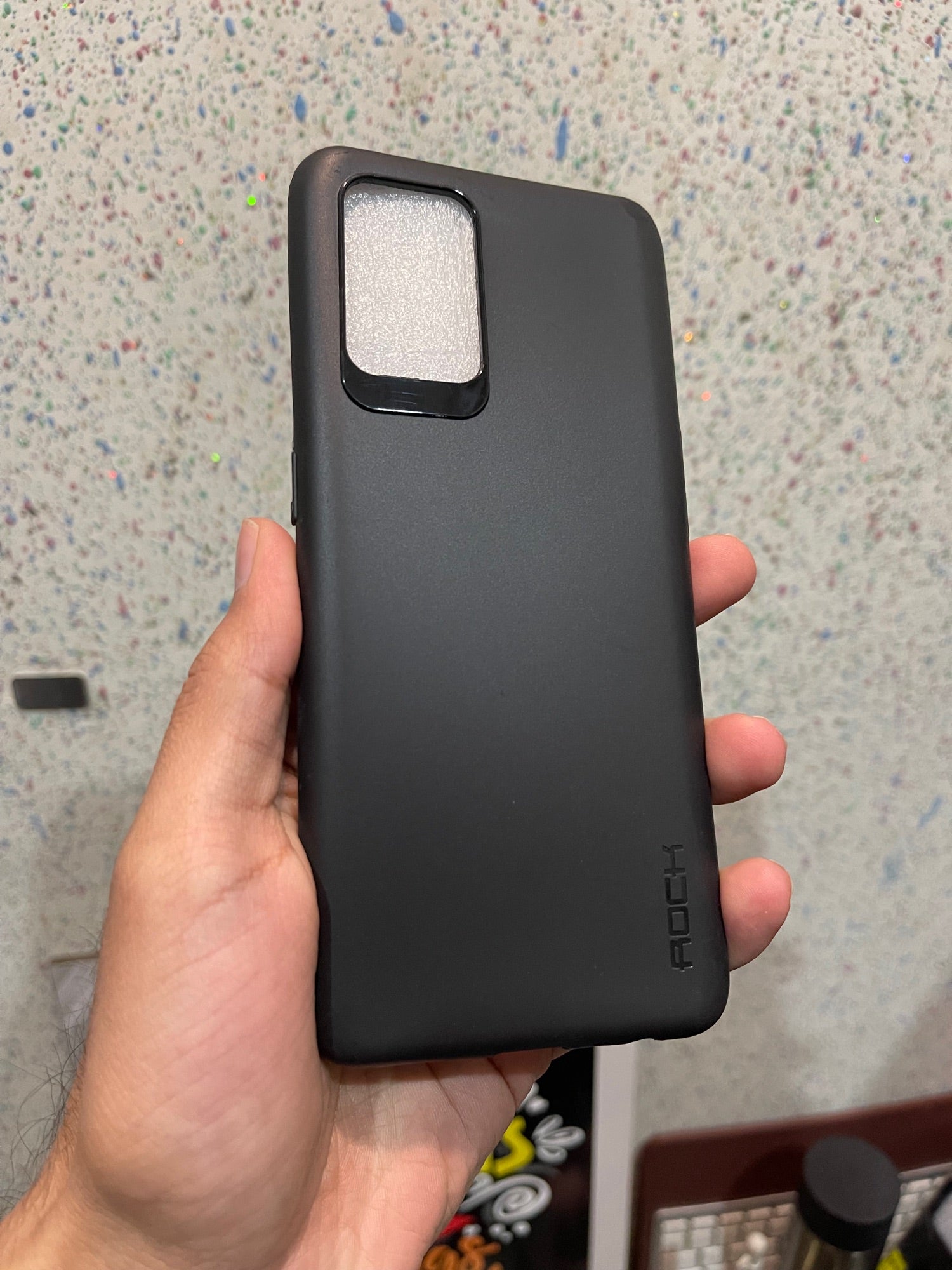 Oppo F19 Slim Fit Rock Camera Protection Back Cover