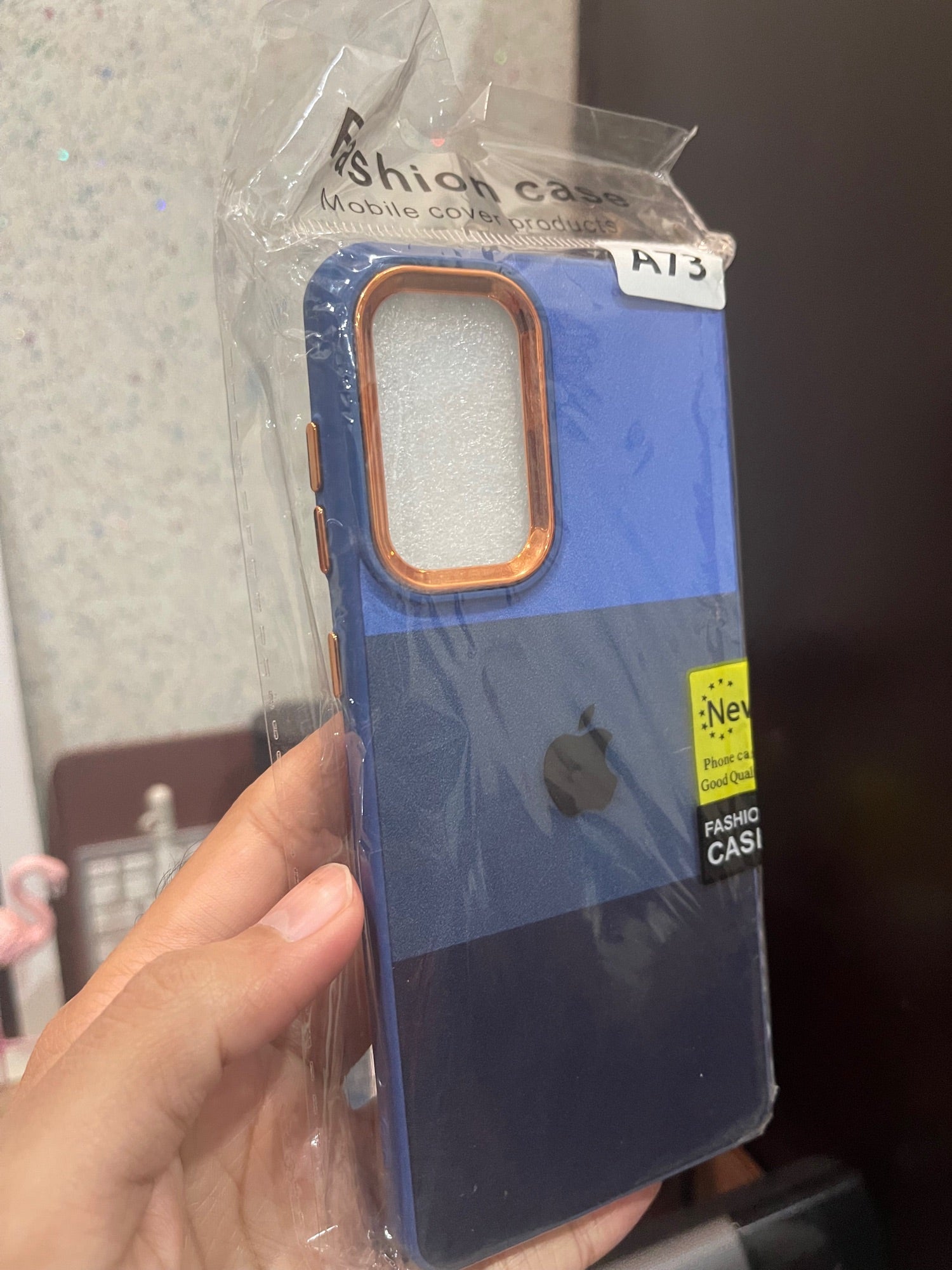 Samsung A73 5G Premium Quality Strip Design Soft Camera Protection Metal Ring Cover
