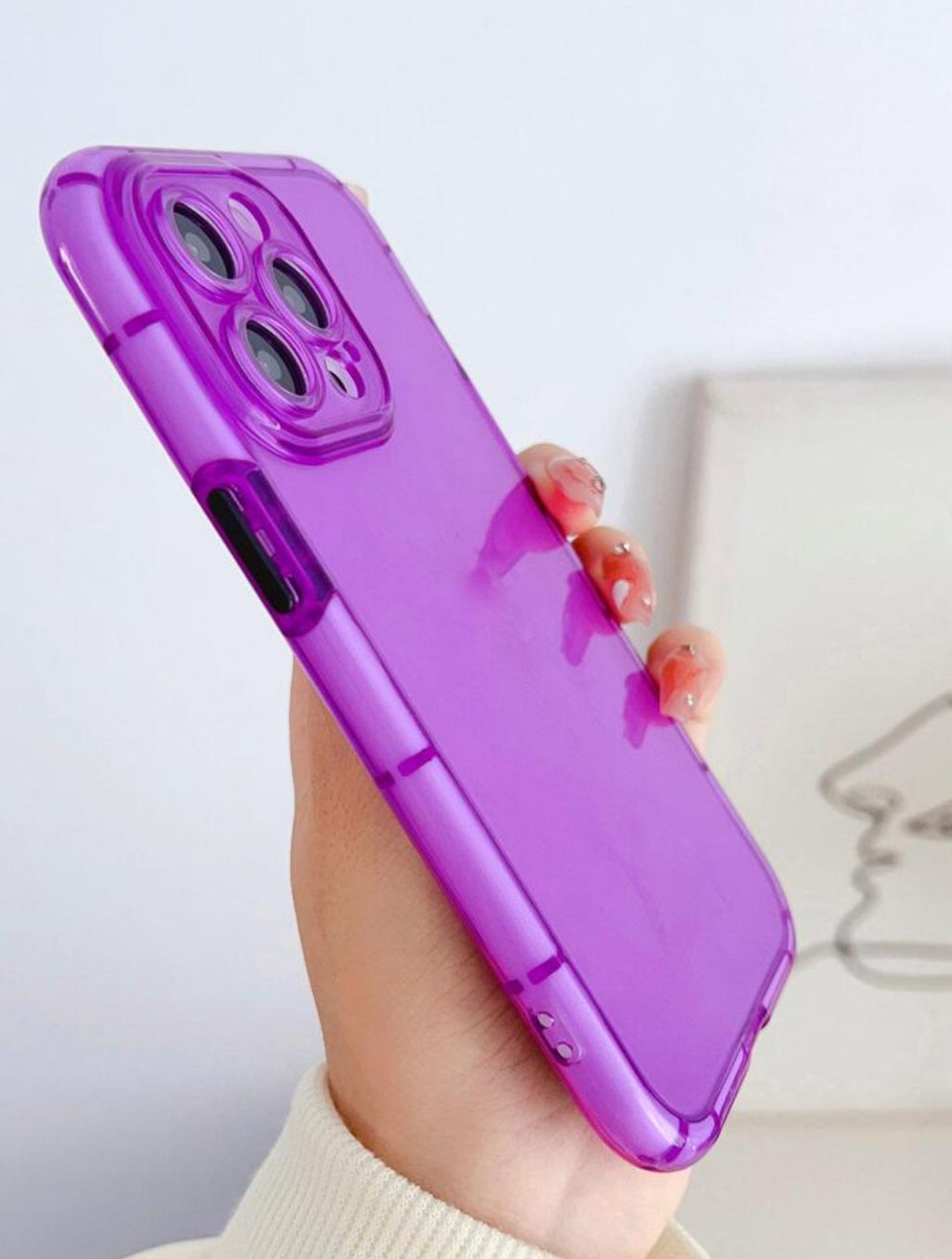 iPhone 13/13 Pro Soft TPU Clear Camera Protection Back Cover