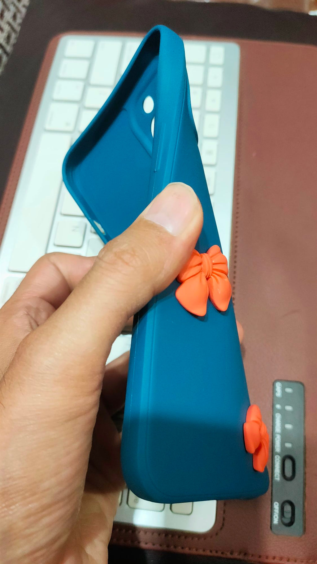 iPhone 12 Pro Max 6.7 Liquid Silicone Soft 3D Fancy Back Cover