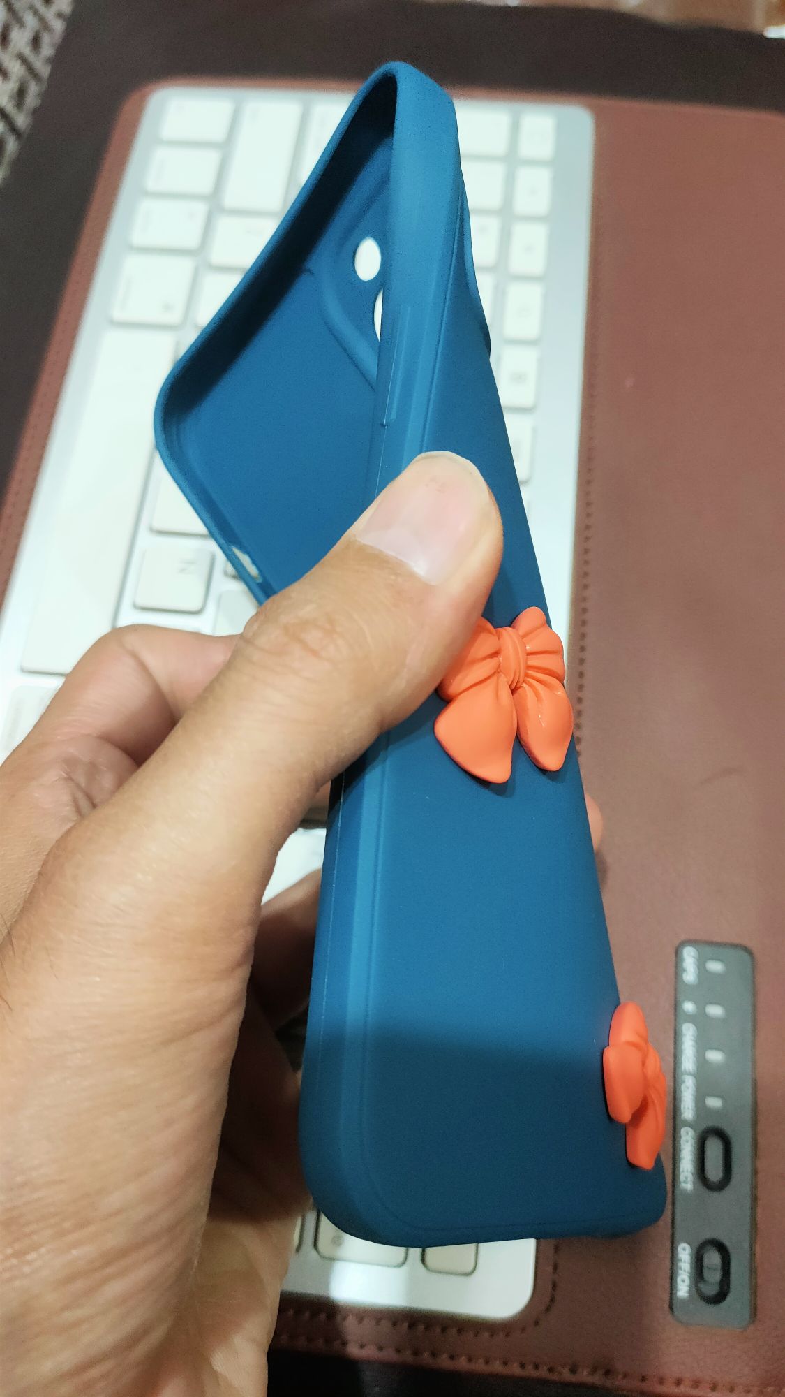 iPhone 12 Pro Max 6.7 Liquid Silicone Soft 3D Fancy Back Cover