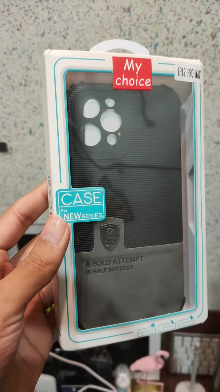 Apple iPhone 12 Pro Max Premium Quality Leather Soft Case Cover