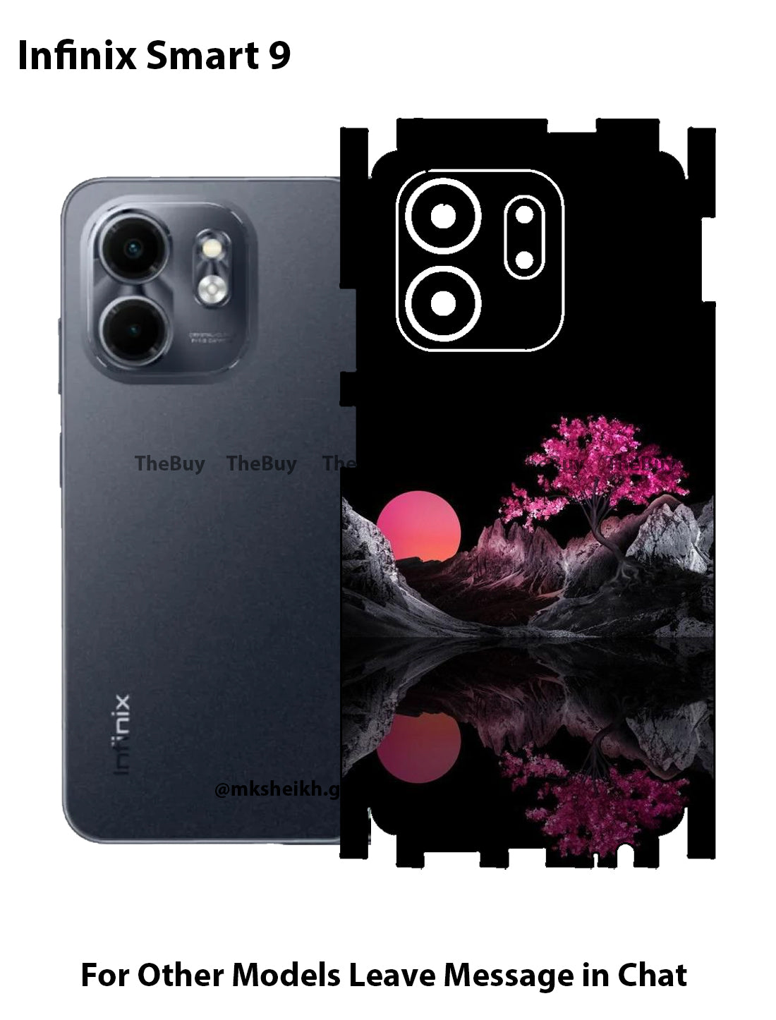 Infinix Smart 9/Smart 9 HD Full Body Skin Wrap