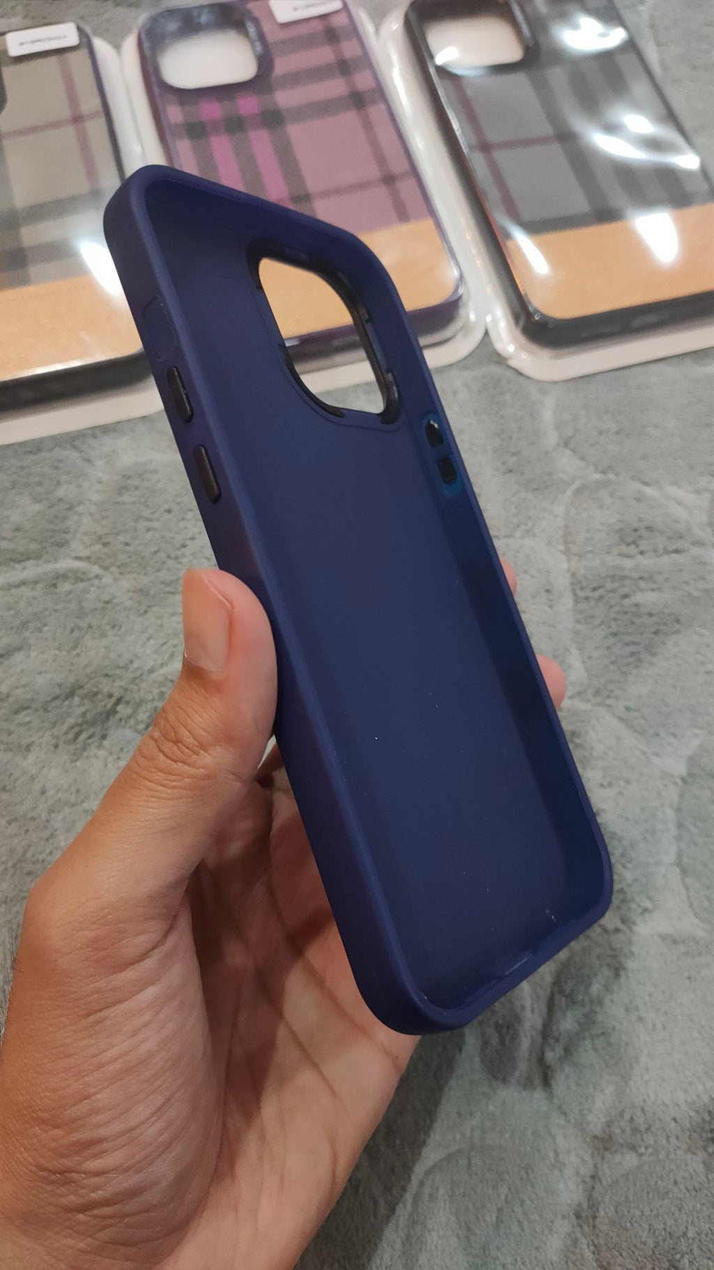 CASEPRO iPhone 12 Pro Max 6.7 PU Dual Tone Leather Back Case