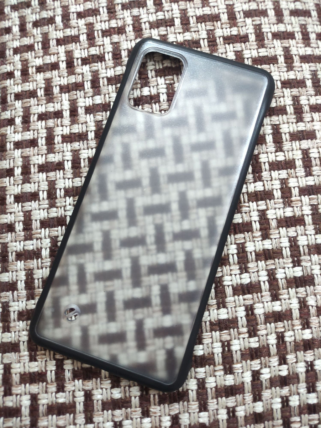 Samsung Galaxy A71 PC Transculent Frameless Back Cover
