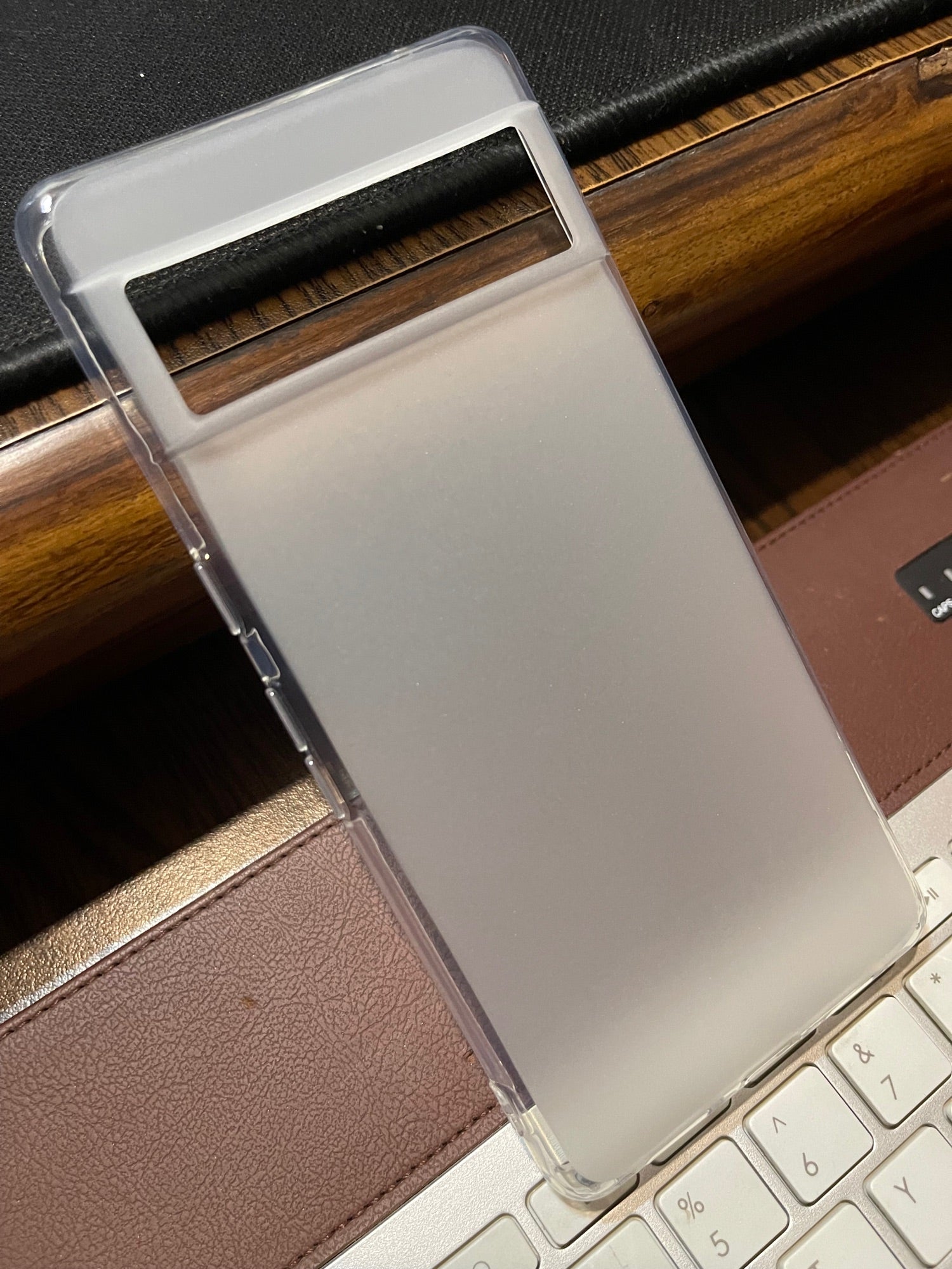 Google Pixel 7 Pro Matte Transparent Soft Silicone Back Cover