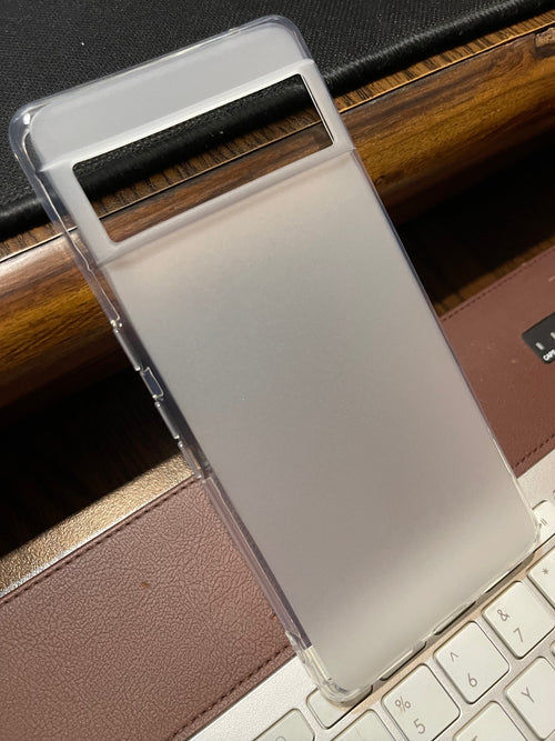 Google Pixel 7 Pro Matte Transparent Soft Silicone Back Cover