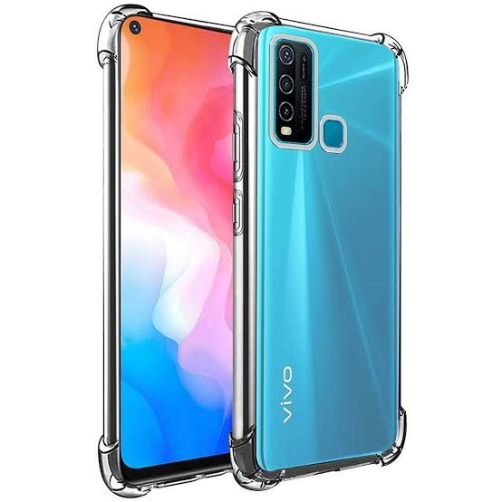 Vivo Y30/Y50 Soft TPU Clear Transparent Corner Protection Back Cover