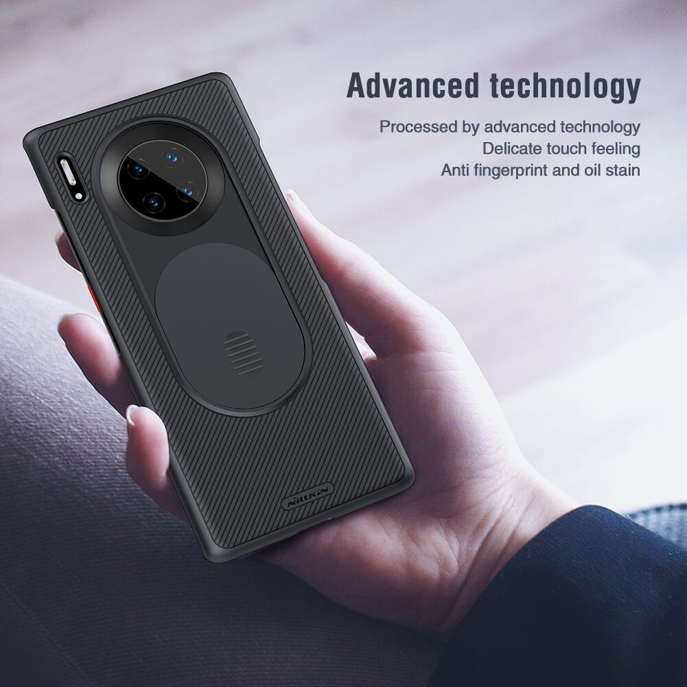 Huawei Mate 30 Pro Official Nillkin Camshield Pro Camera Shutter Back Case