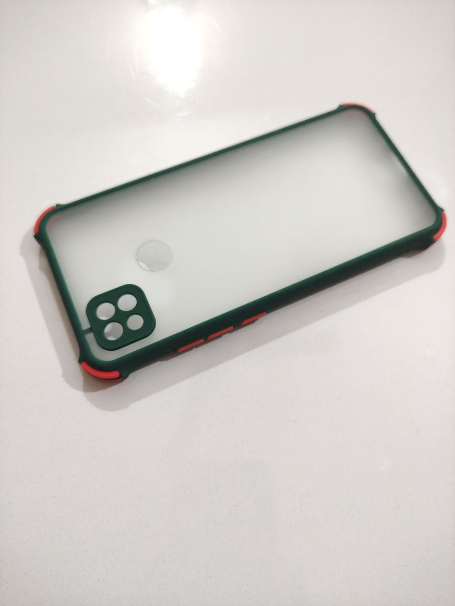 Redmi 9C Matt Corner Protection Frosted Back Cover