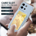 Tecno Spark Go 2023 Soft TPU Clear Card Holder Back cover