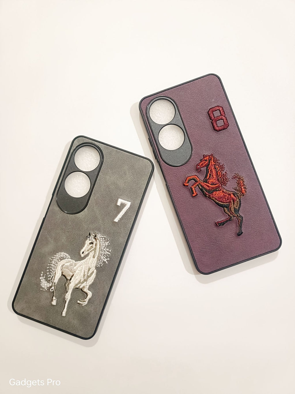 Oppo A60 4G Soft Silicone Embroidery Polo Back Cover