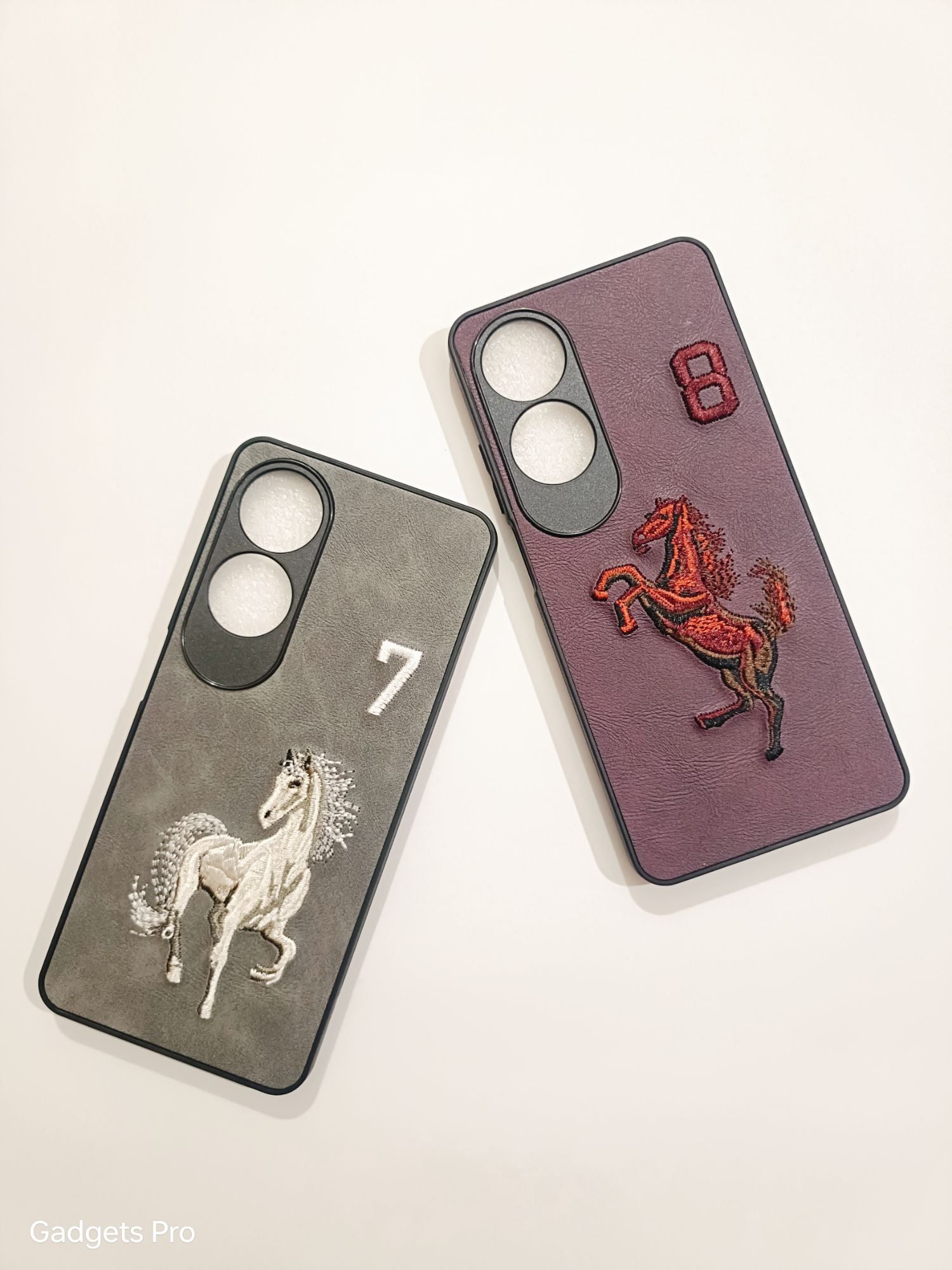 Oppo A60 4G Soft Silicone Embroidery Polo Back Cover