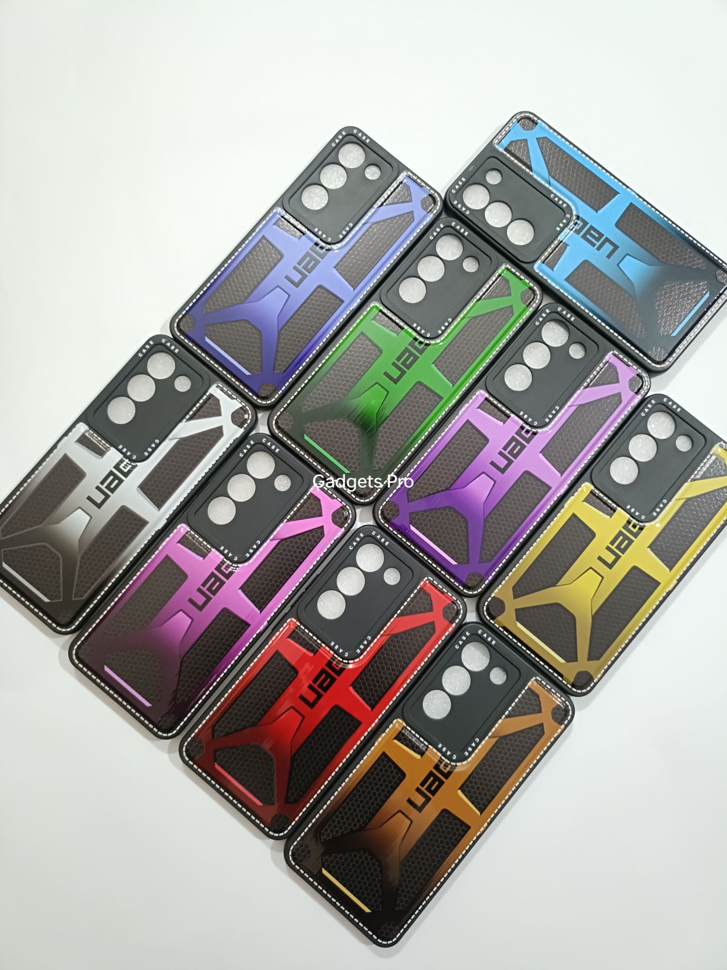 Vivo Y100 Soft Silicone Camera Protection UAG Printed Back cover