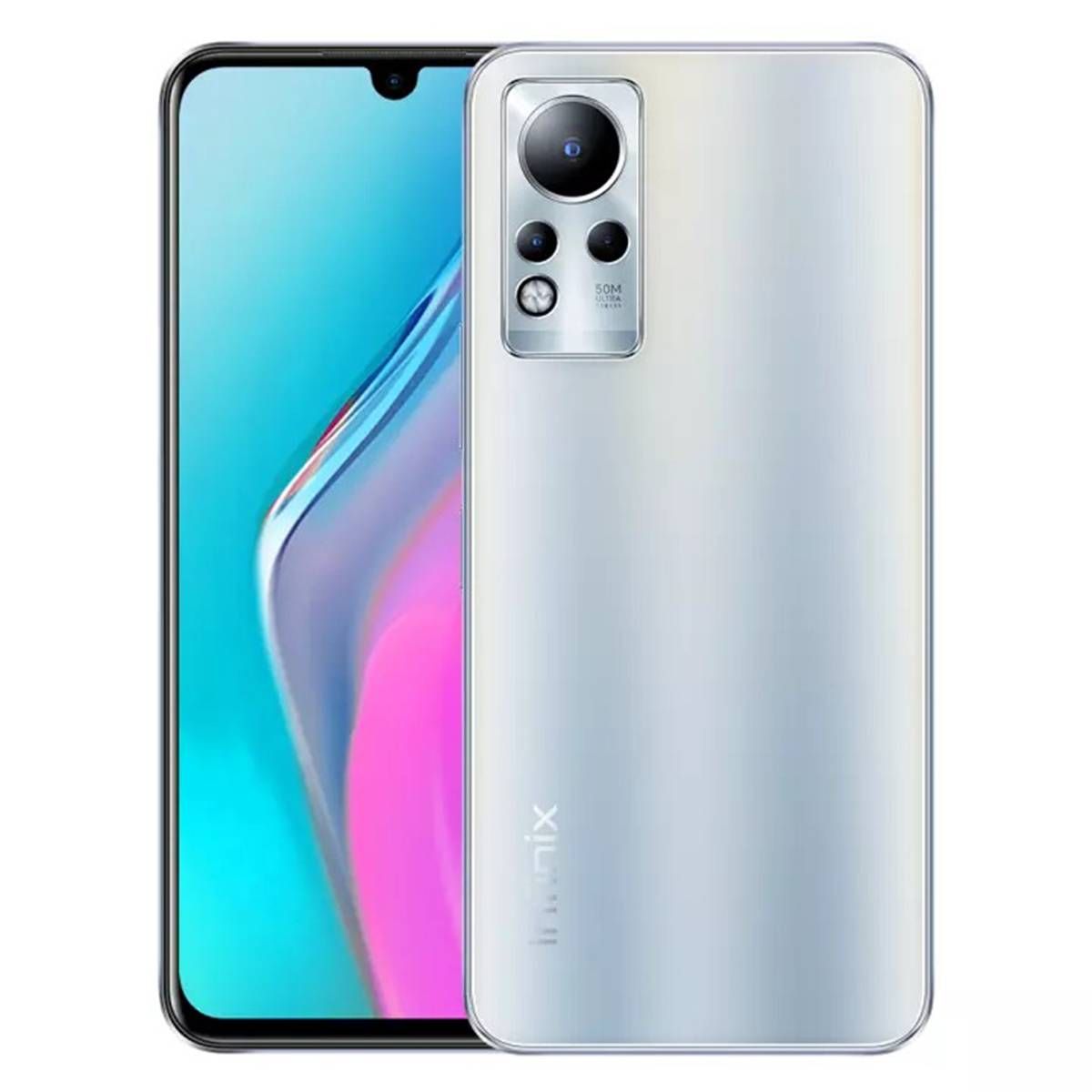 Infinix Note 11 Carbon Fiber Pattern Transparent 3D Back Protective Sheet