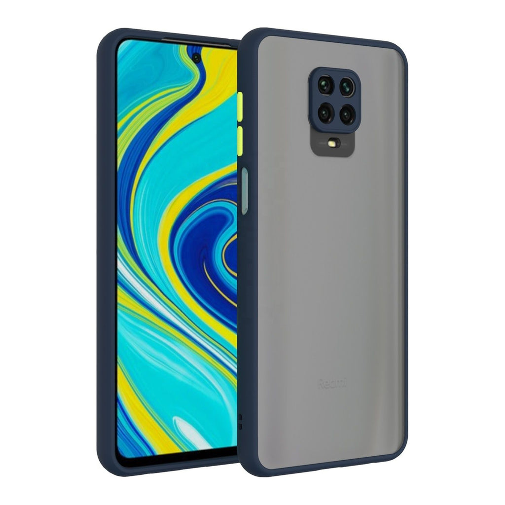 Redmi Note 9S/9Pro Matt Transparent Camera Protection Back Cover