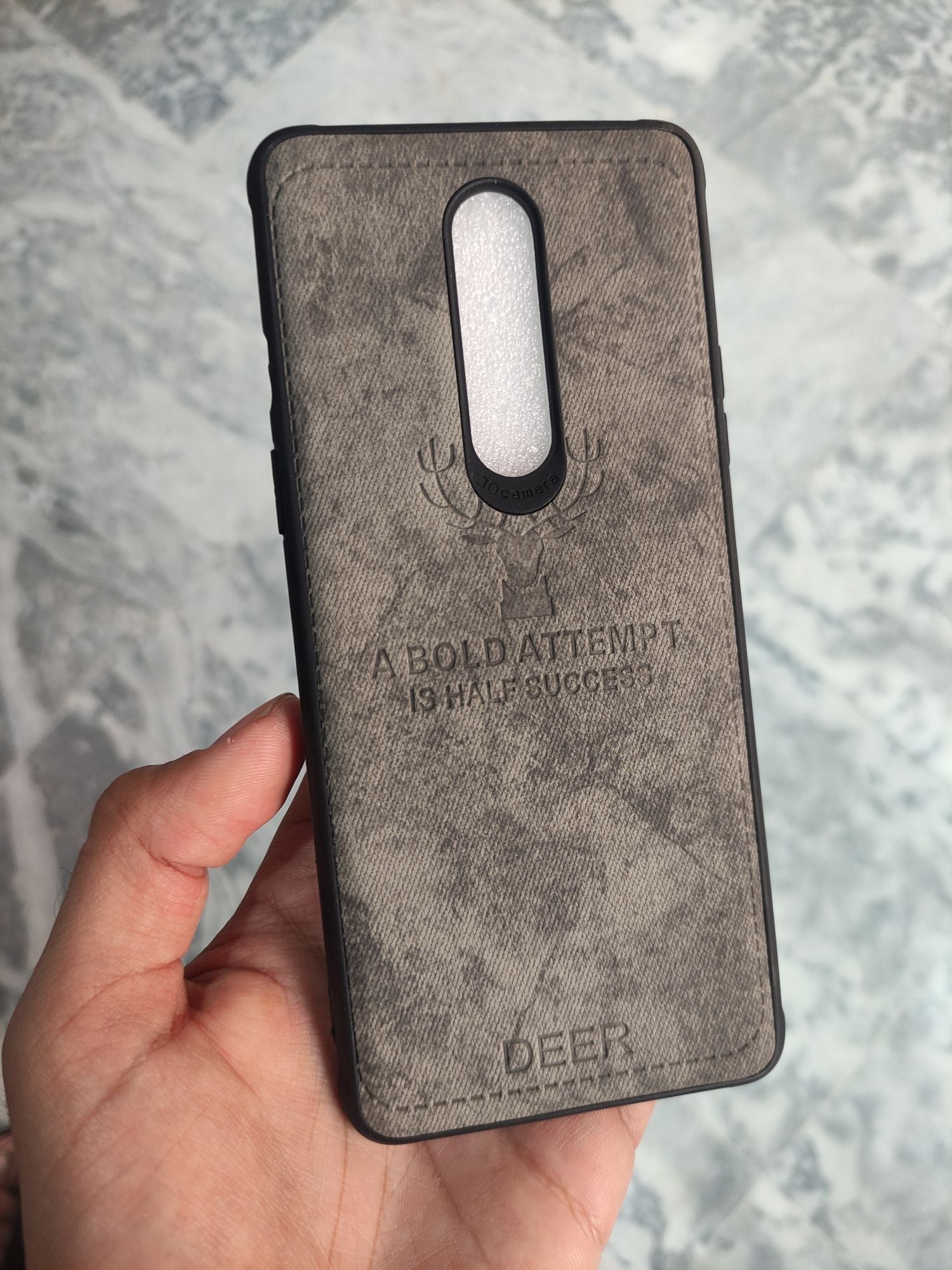 One Plus 8 Soft Deer Fabrics Cloth back cover
