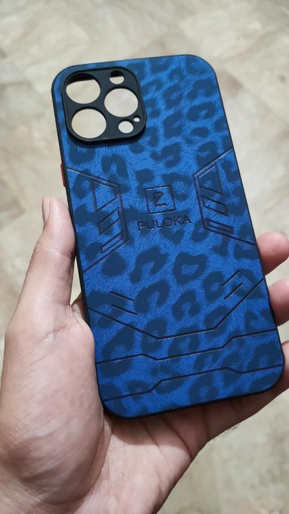 Apple iPhone 13 Pro Max Tiger Pattern Camera Protection Case Cover