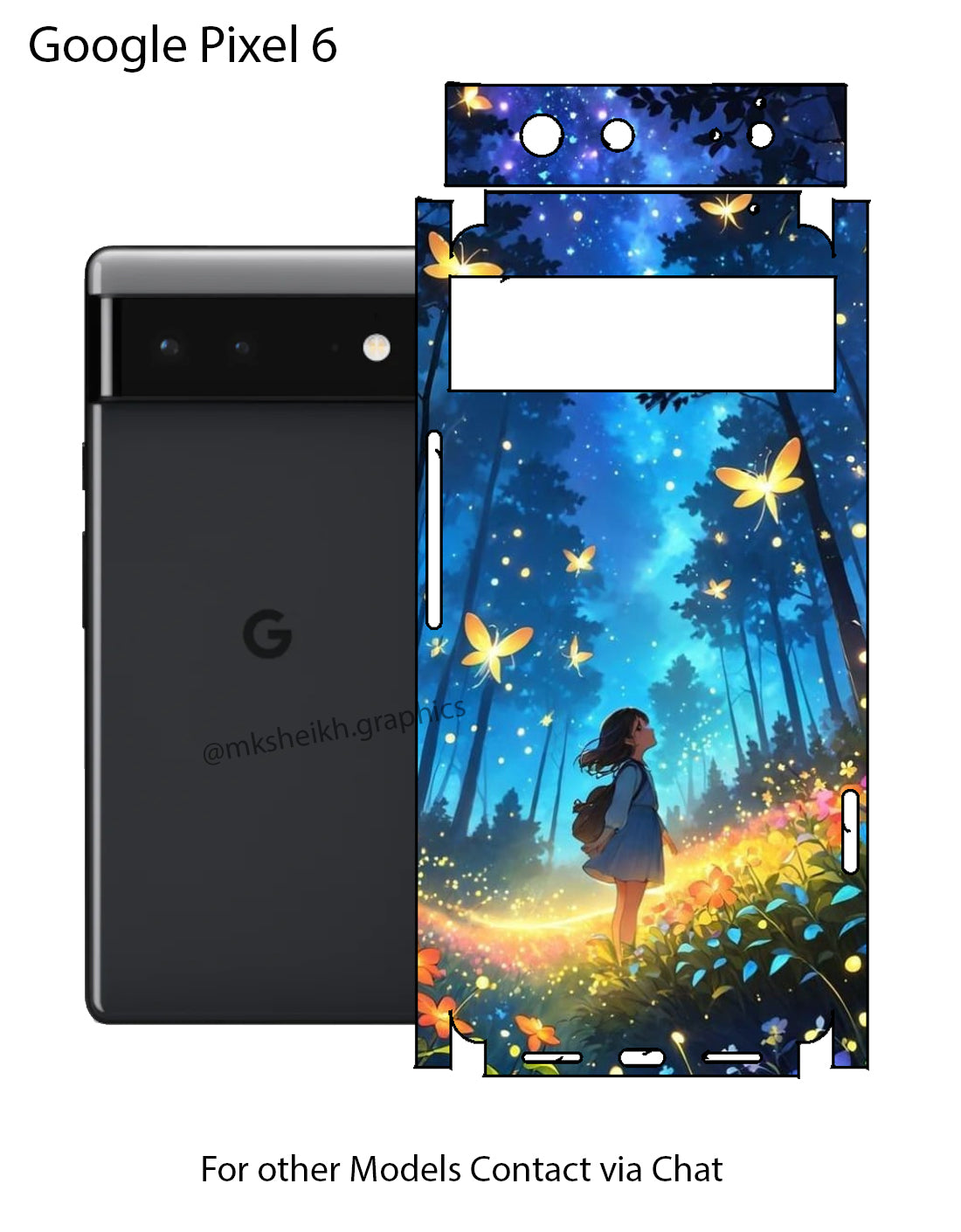 Google Pixel 6 Full Body Skin Wrap