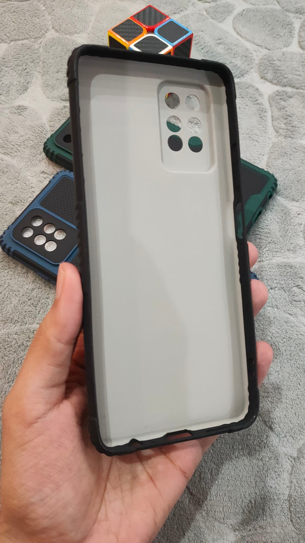 Infinix Note 10 Pro Shockproof Anti Skid Back Case