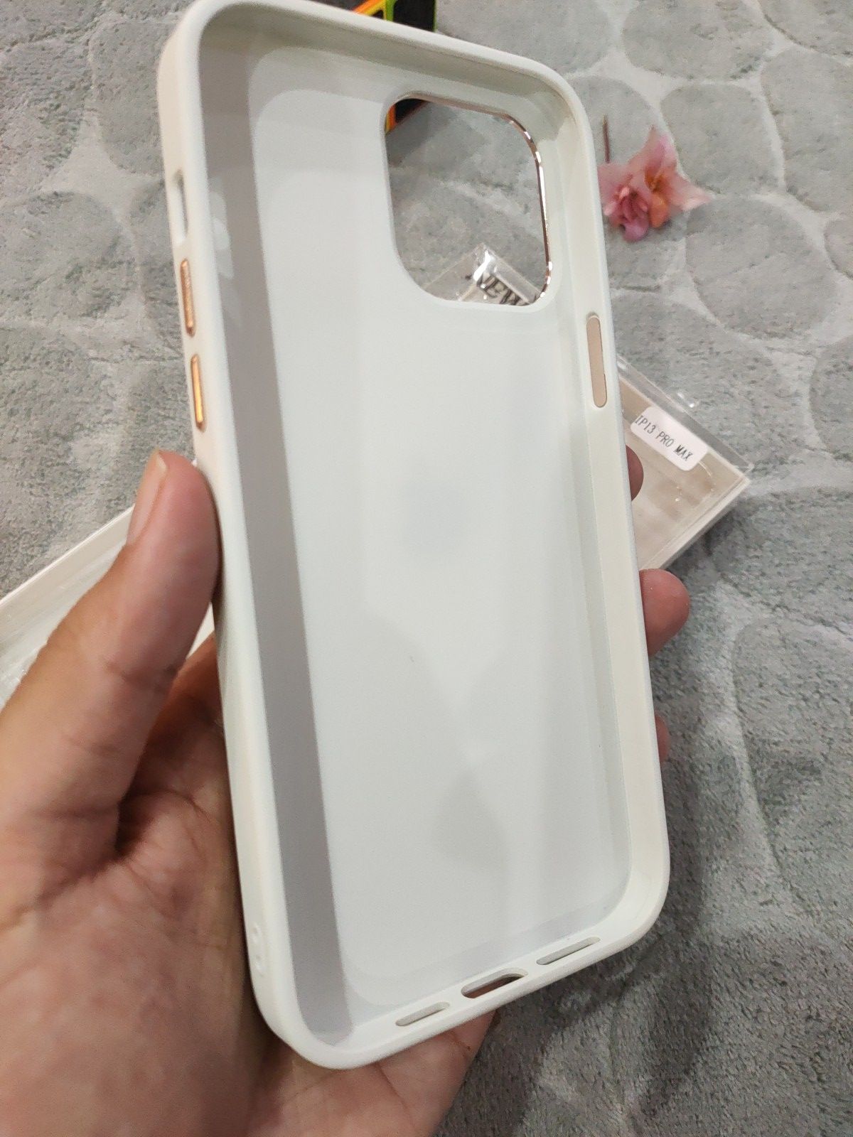 iPhone 13 Pro Max Skin Feel Soft Silicone Camera Protection Back Case Cover