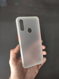 Oppo A31 Soft Matt Translucent Colour Buttons Back Cover