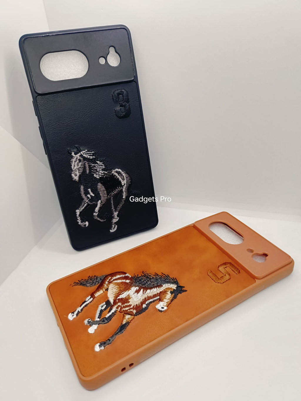 Google Pixel 6 PU Premium Quality Embroidery Polo Design Back cover