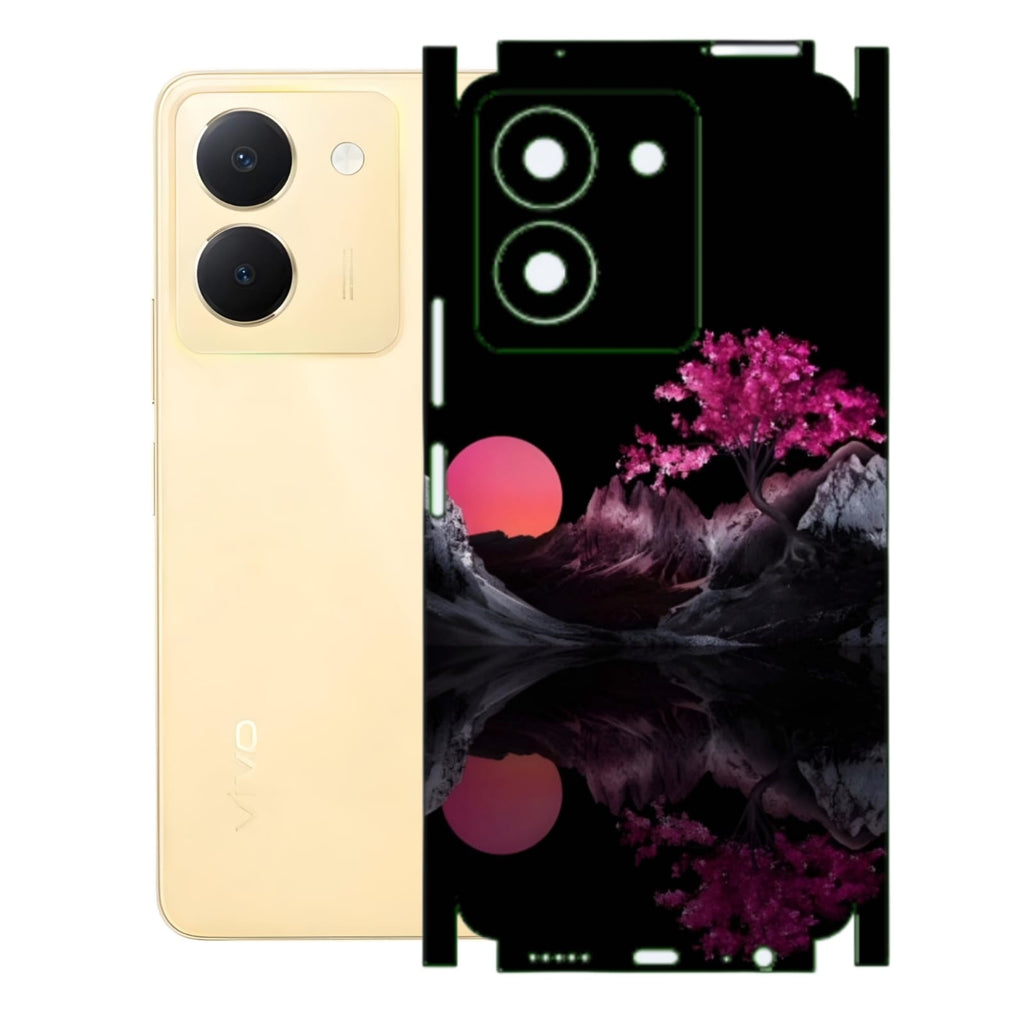 Vivo Y27s Carbon Fiber Texture Full Body Skin Wrap