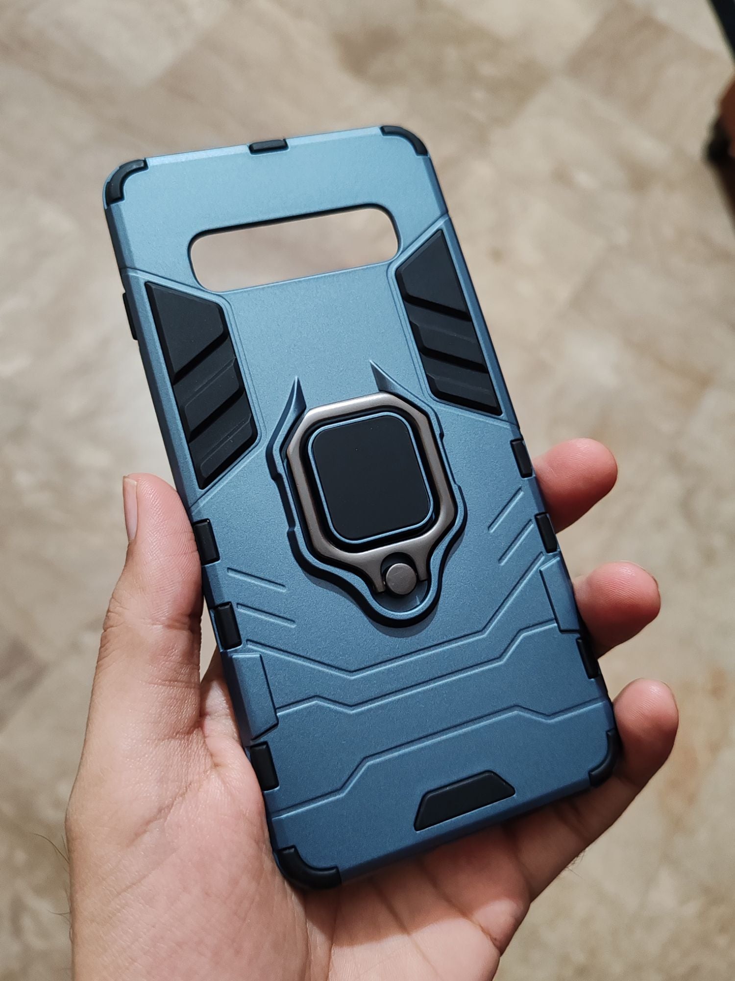 Samsung Galaxy S10 Cover Shockproof Drop Protection Hybrid Magnetic Ring Rugged Cover