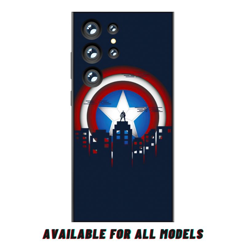 Samsung Galaxy S23 Ultra Super Heroes 3D Full Wrap Skin