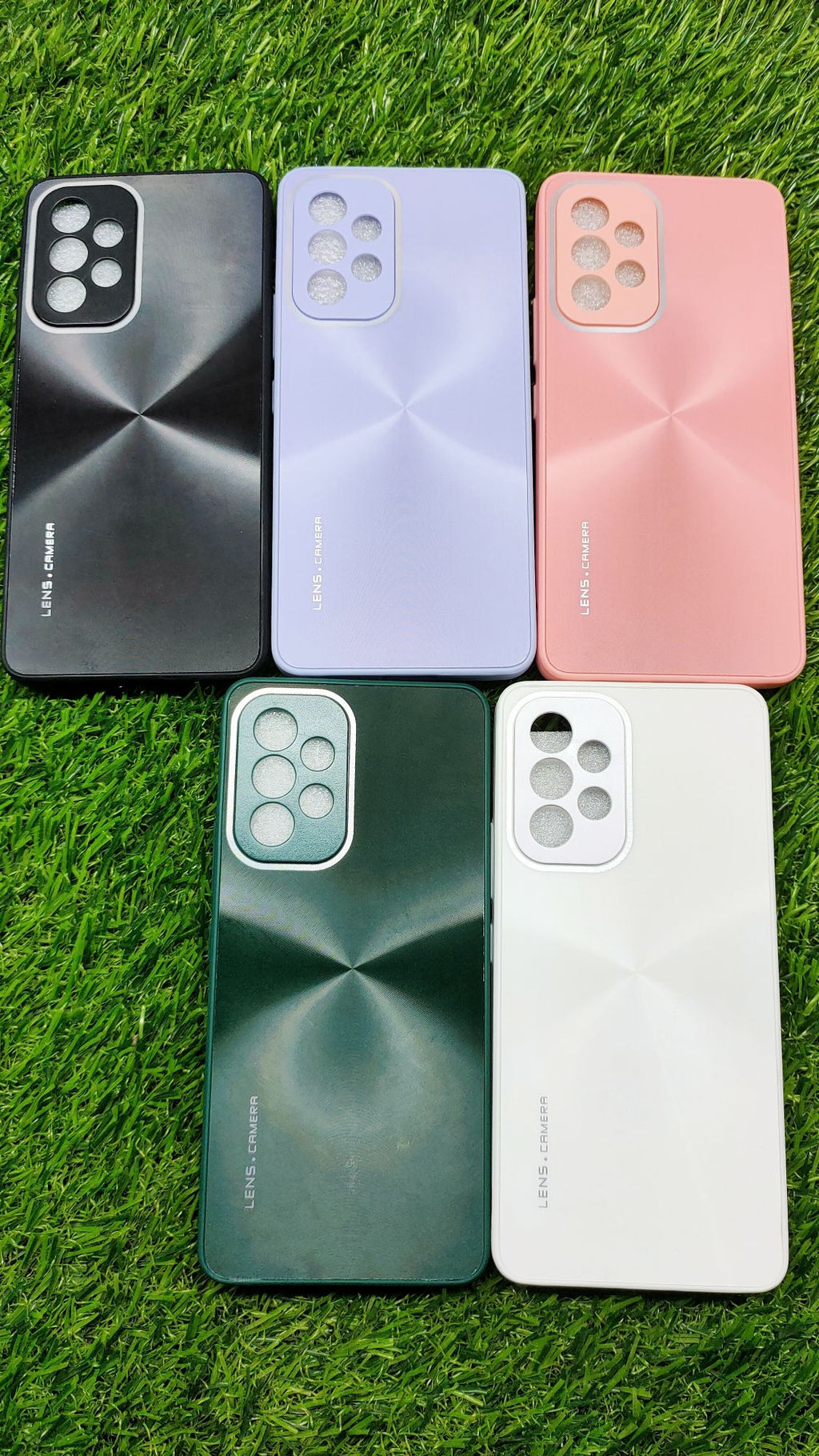 Samsung A53 5G CD Pattern Reflective Soft Edges Back Case Cover