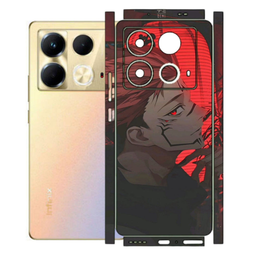 Infinix Note 40 Side+Back Separate Cutting Full Body Wrap