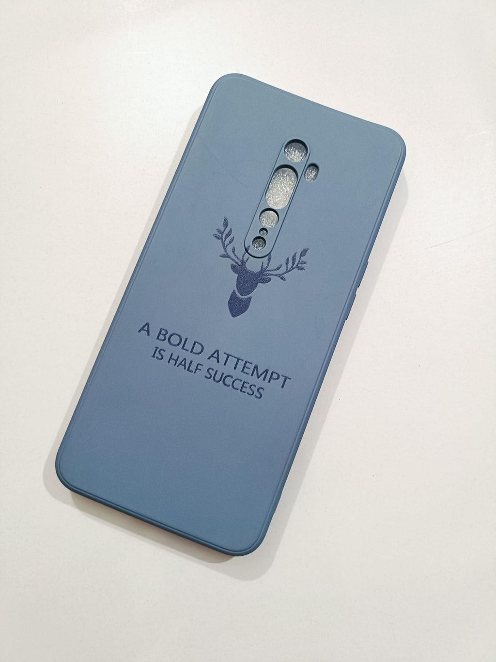 Oppo Reno 2 Soft Liquid Silicone Deer Back Cover