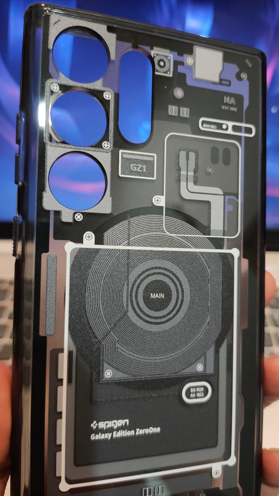 Samsung S23 Ultra Spigen Ultra Hybrid Magfit Zero One Back Case