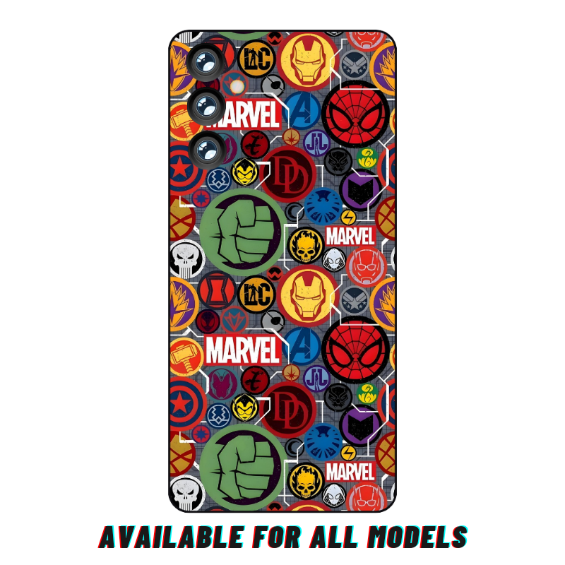 Anime Marvel Superhero Designs Full Body Skin Wrap for All Models